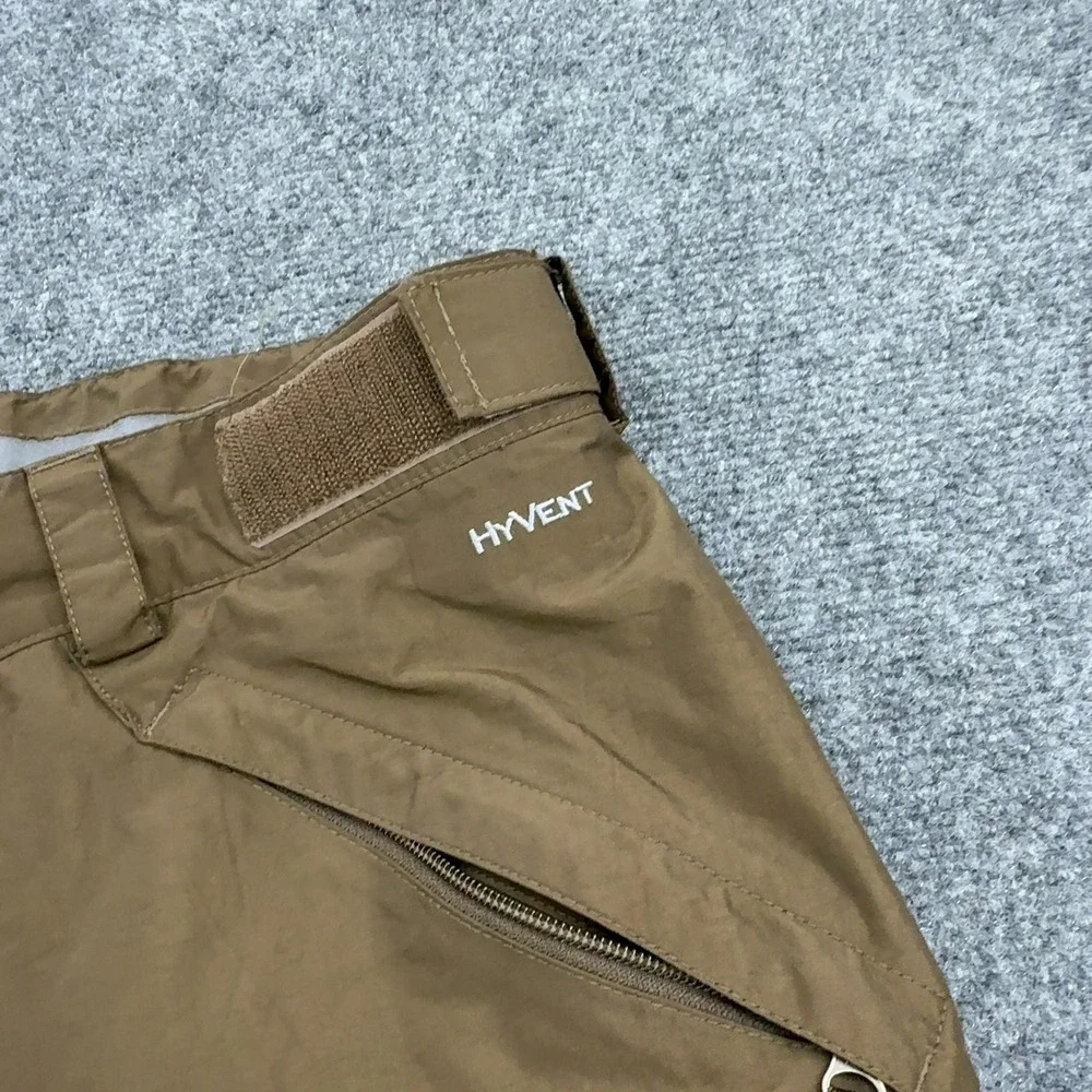 The North Face Snow Pants Mens XL Brown HyVent Cargo Ski Snowboard Gorpcore